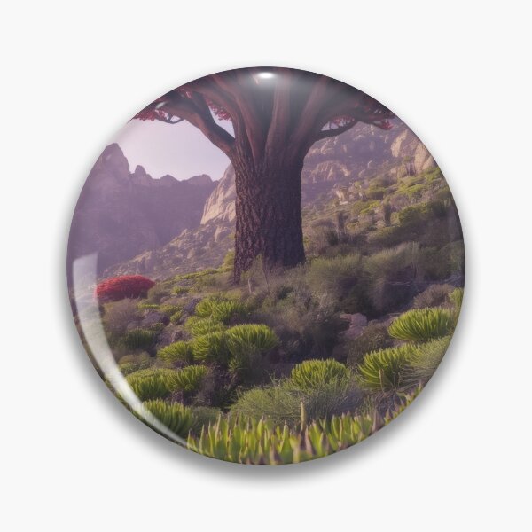 Item preview, Colossal Dragon Blood Tree On Alien Mountain designed and sold by monkeybusiness.pt.