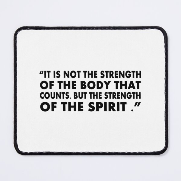 Item preview, It Is Not The Strength Of The Body designed and sold by leigh-awah.