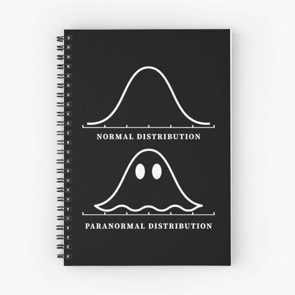 Item preview, Normal Vs Paranormal Distribution - Funny Science Data Science Joke designed and sold by kolshi-shop.