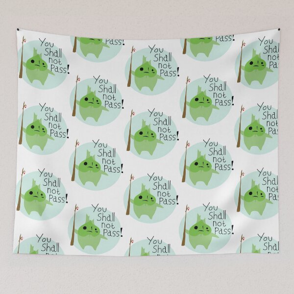 Item preview, Makar - You Shall Not Pass designed and sold by leigh-awah.