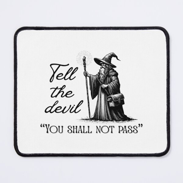 Item preview, No Pass For The Devil designed and sold by leigh-awah.