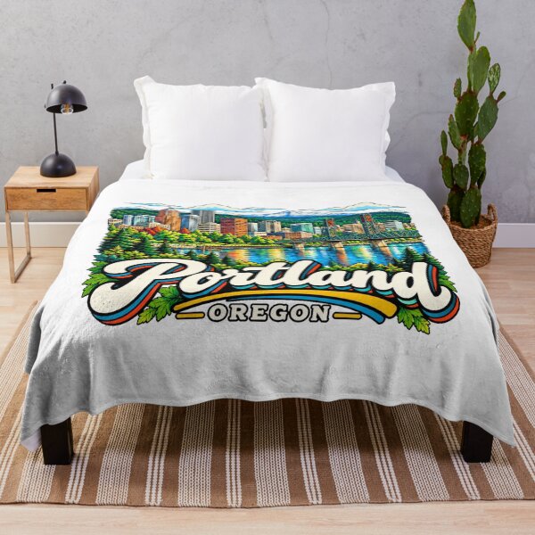 Item preview, Hand Drawn Portland Oregon Travel Souvenir Landmark Gift designed and sold by MichaeIRellov.