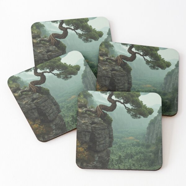 Item preview, Twisted Cliffside Pine Over Alien Valley designed and sold by monkeybusiness.pt.