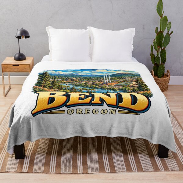Item preview, Vintage Bend Oregon Travel Souvenir Landmark Gift designed and sold by MichaeIRellov.