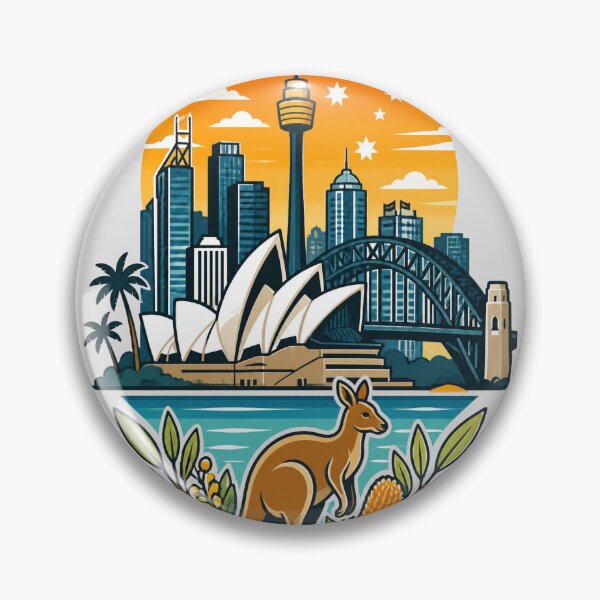 Item preview, Australia Travel Vibes designed and sold by CraftyAttire.