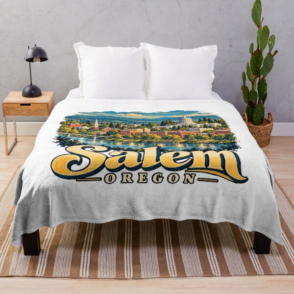 Item preview, Vintage Salem Oregon Travel Souvenir Landmark Gift designed and sold by MichaeIRellov.