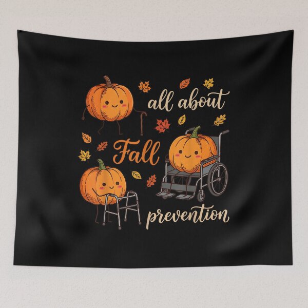 Item preview, All About Fall Prevention Nurse Healthcare Autumn Leaves designed and sold by MakmurMpxgo.