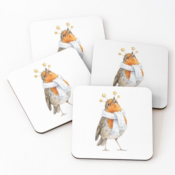 Item preview, Starry Crown Robin designed and sold by Tiffany Roy.