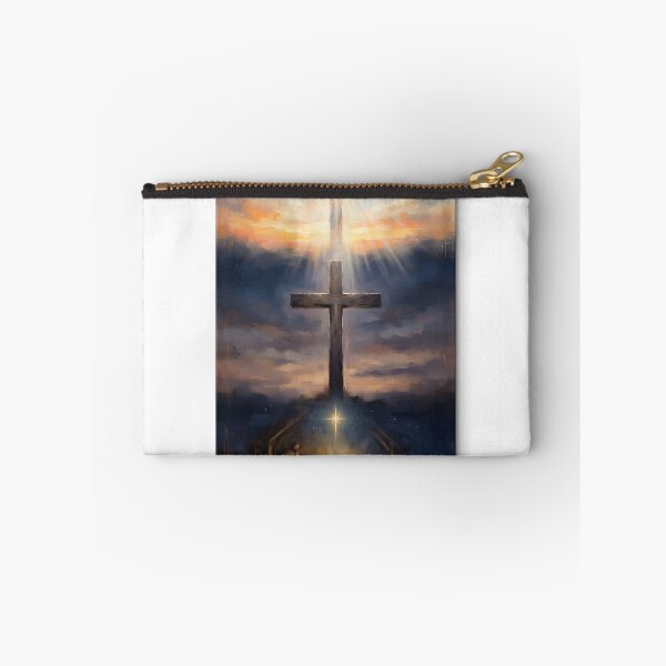 Item preview, Nativity Manger and Cross Christian Art designed and sold by ArtByJerryR.