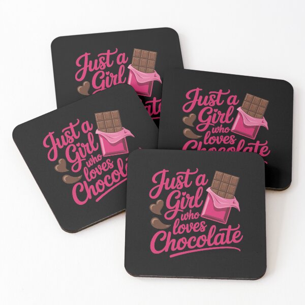 Item preview, : Just A Girl Who Loves Chocolate designed and sold by jkrphoto.