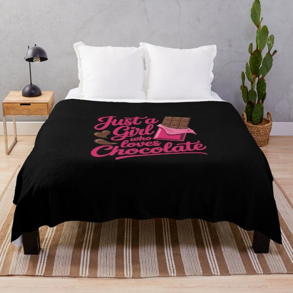 Item preview, : Just A Girl Who Loves Chocolate designed and sold by jkrphoto.