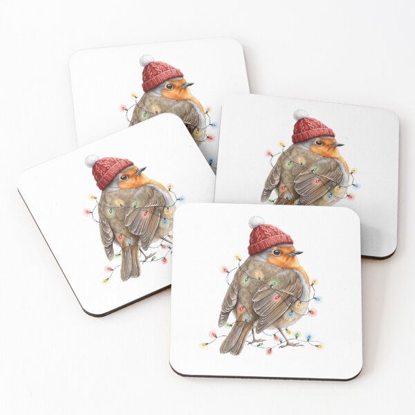 Item preview, Santa Hat Robin designed and sold by Tiffany Roy.