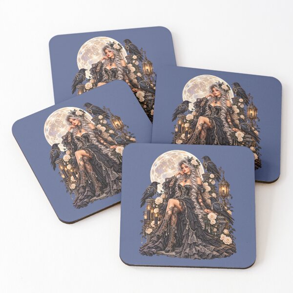 Item preview, Moonlit Gothic Rose Queen designed and sold by Dawne's Designs.