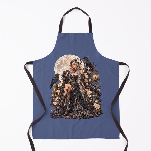 Item preview, Moonlit Gothic Rose Queen designed and sold by Dawne's Designs.