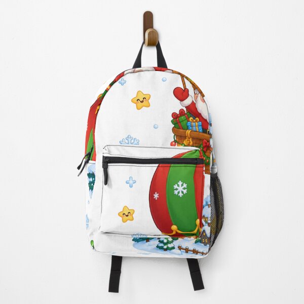 Item preview, Cute Kawaii Christmas Balloon Santa Travel designed and sold by porchswings.
