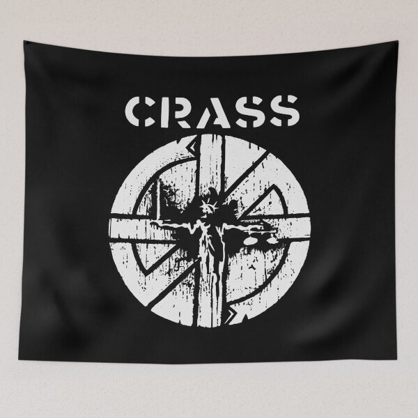 Item preview, Crass Anarcho Punk Circular Emblem designed and sold by NoeValdric.