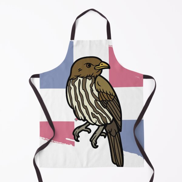 Item preview, Minimalist Dominican Republic National Bird Cigua Palmera Flag Design designed and sold by yolepr.