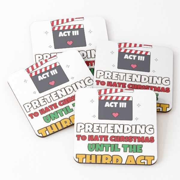 Item preview, Pretending To Hate Christmas Until The Third Act Funny Holiday Movie designed and sold by Bornprints.