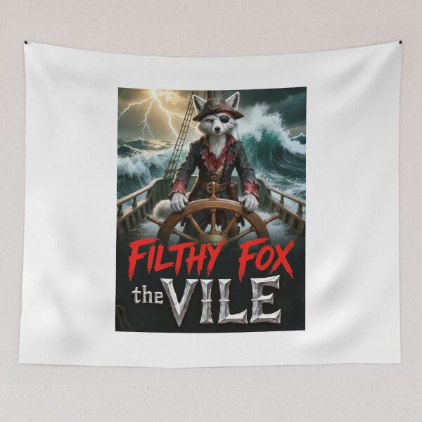 Item preview, Filthy Fox The Vile Print designed and sold by Lichentroupe63.
