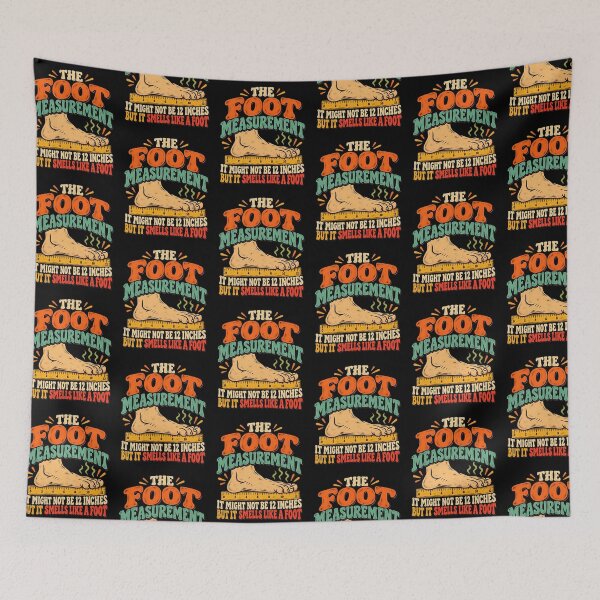 Item preview, It Might Not Be 12 Inches But It Smells Like A Foot Meme Design designed and sold by DarkRelicStudio.