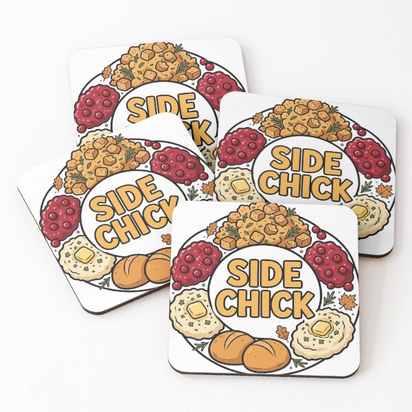 Item preview, Side Chick Shirt — Funny Thanksgiving Sides Tee designed and sold by unthinkabletees.
