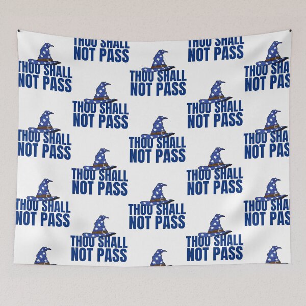Item preview, Thou Shall Not Pass  designed and sold by jaquan-biven.