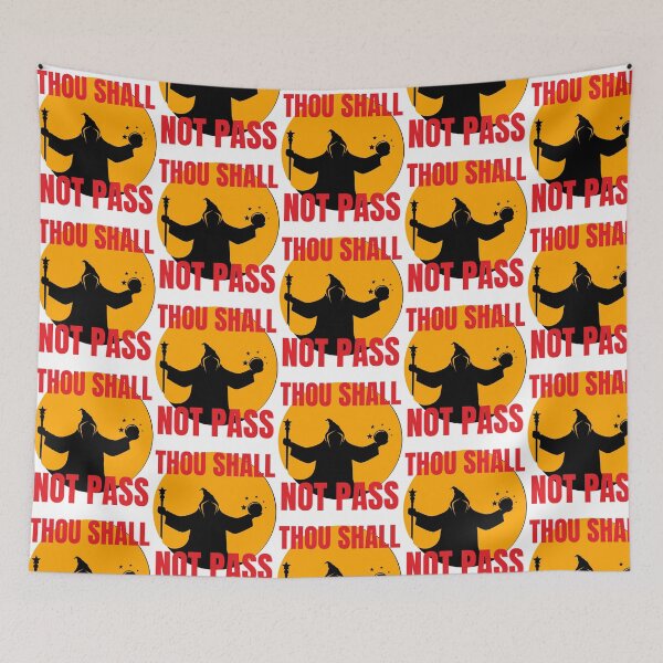 Item preview, Thou Shall Not Pass designed and sold by jaquan-biven.