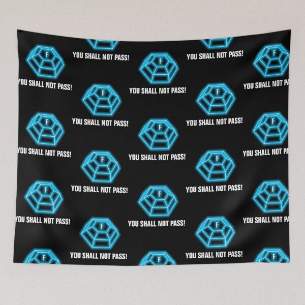 Item preview, You Shall Not Pass - Forcefield Blue designed and sold by jaquan-biven.