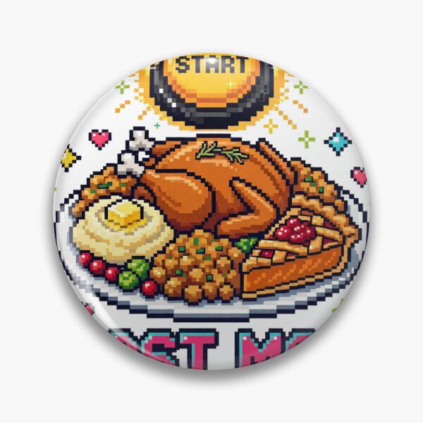 Item preview, Feast Mode Activated Shirt — Funny Retro Arcade Thanksgiving Tee designed and sold by unthinkabletees.