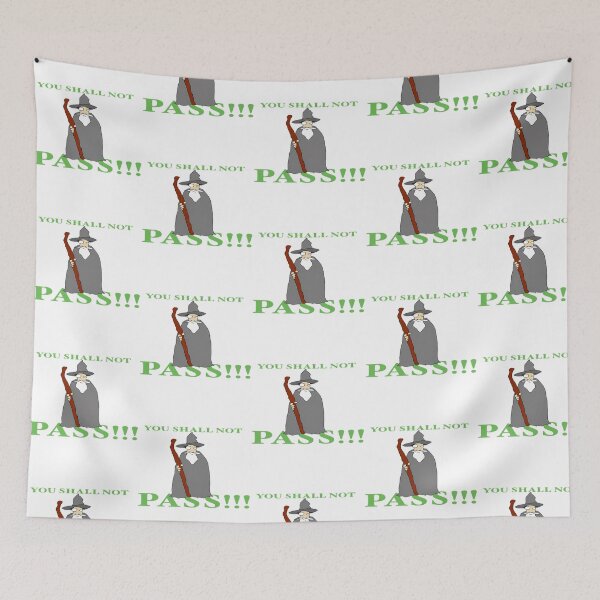 Item preview, You Shall Not Pass  designed and sold by jaquan-biven.