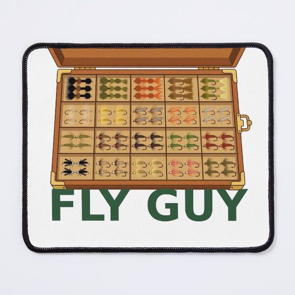 Item preview, Fly Guy — Vintage Fly Box Full of Trout Flies, Fly Fishing Design designed and sold by JonahCrossBooks.