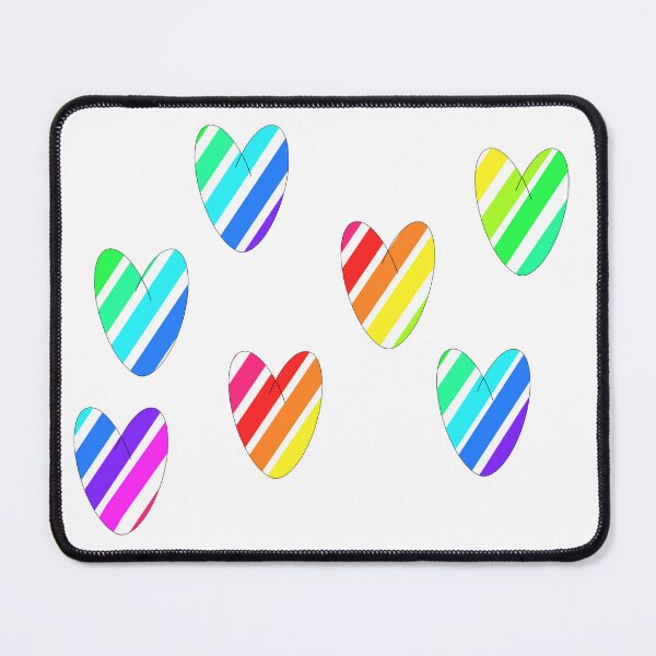 Item preview, Rainbow Hearts designed and sold by tranquil-haven.