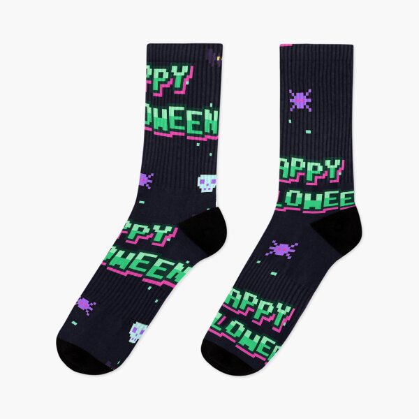 Item preview, Pixel Art Happy Halloween | Retro Neon Spooky Design designed and sold by suawu.