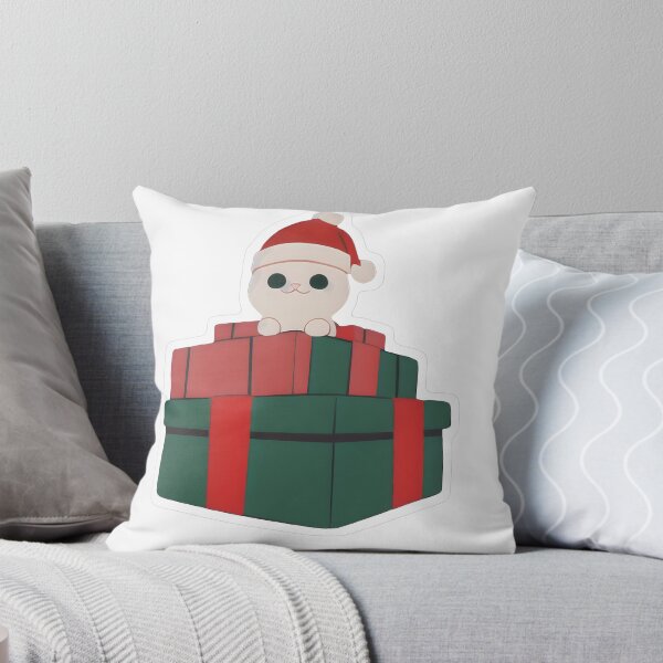 Item preview, Cute White Character Santa Hat designed and sold by For-Cat Studio.