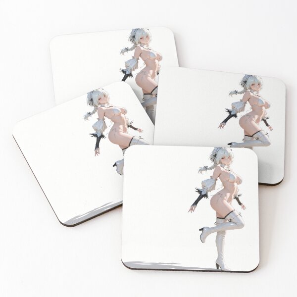Item preview, Very Cute Sexy Hentai Anime Waifu Girl Manga Stickers and Prints. designed and sold by Kyoot Prints.
