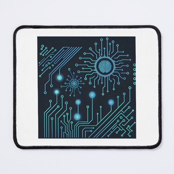 Item preview, Futuristic Science Fiction Computer Programmer Design with CPU and Tech Elements designed and sold by artist-strokes.