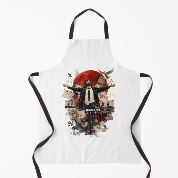 Item preview, el professor La casa de Papel art lua vermelha bella ciao designed and sold by Slame Graphic Studio.