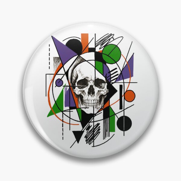 Item preview, Abstract Skull Art designed and sold by BlaisdellVibes.