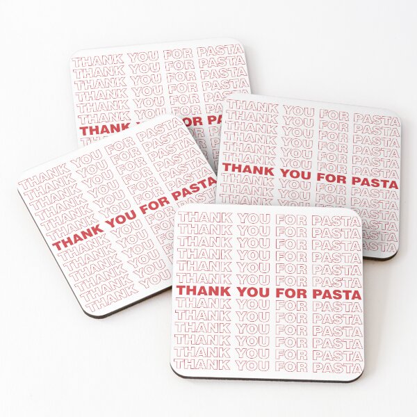 Item preview, Thank You for Pasta version 3: Iconic Shopping Bag Edition designed and sold by Hakuna Ricotta.