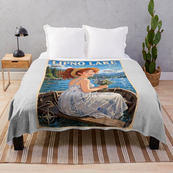 Item preview, Czech Republic — Lipno Lake — A Summer Day on the Water designed and sold by DibujandoPorfa.
