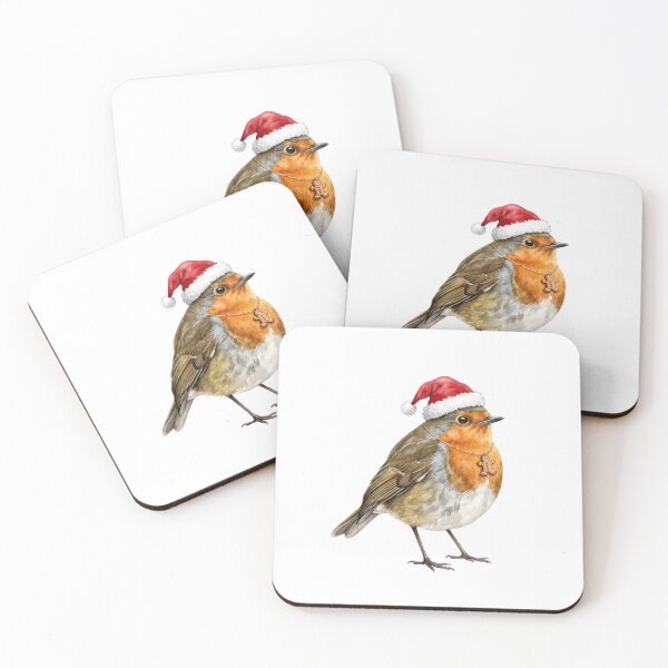 Item preview, Santa Hat Robin designed and sold by Tiffany Roy.