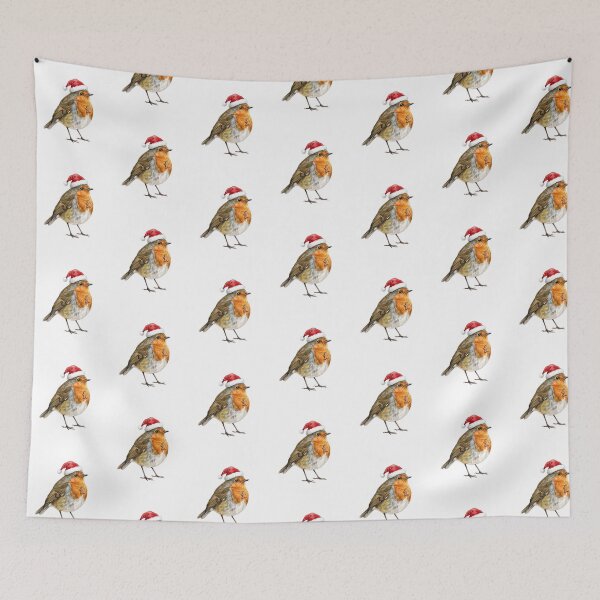 Item preview, Santa Hat Robin designed and sold by Tiffany Roy.