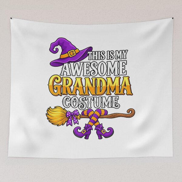 Item preview, This is My Awesome Grandma Costume Halloween Witch Women designed and sold by MakmurMpxgo.