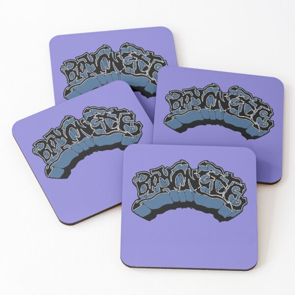 Item preview, Inverted Blue Graffiti Tag designed and sold by trippymunchies.