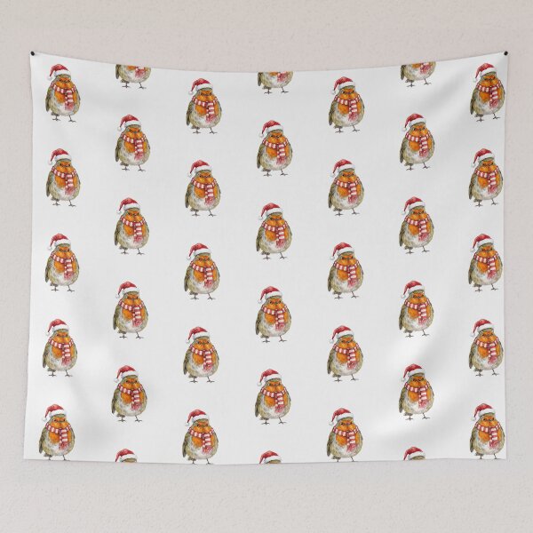 Item preview, Winter Scarf Robin designed and sold by Tiffany Roy.