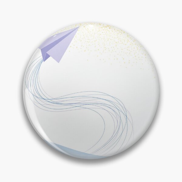 Item preview, Minimalist Paper Plane Gentle Ascent designed and sold by LuxAir.