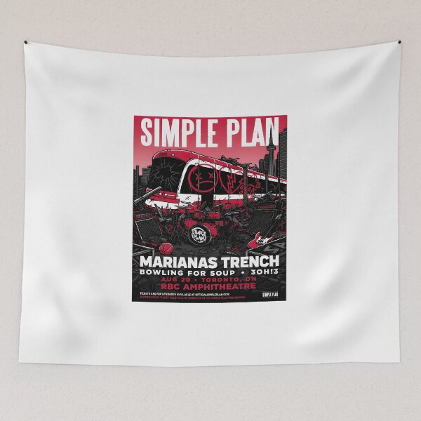 Item preview, Simple Plan The Bigger Than You Think Tour 2026 designed and sold by LunarsFlowsArt.