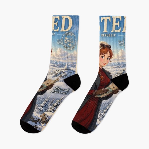 Item preview, Czech Republic — Ještěd Mountain — Above the Winter Clouds designed and sold by DibujandoPorfa.