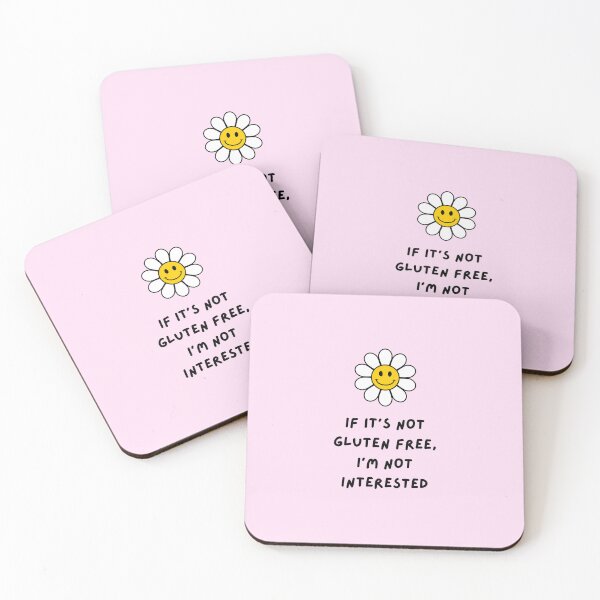 Item preview, Retro Smiley Daisy Flower – Cute Positive Vibes Gluten Free Lifestyle designed and sold by My Gluten Free Life UK.