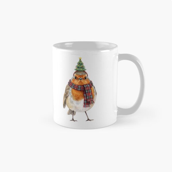 Item preview, Christmas Tree Hat Robin designed and sold by Tiffany Roy.